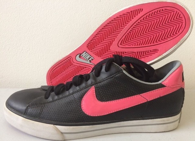 Nike Women's Classic Leather Trainer Running Shoes Black Pink UK 8 354496 T21 Nike Women's Classic Leather Trainer Running Shoes Black Pink UK 8 354496 T21