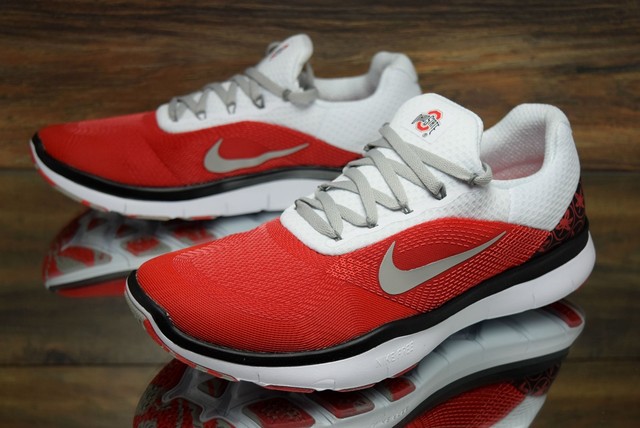 Nike Free Trainer V7 Week Zero Ohio State Buckeyes AA0881-605 NEW OSU White Red Nike Free Trainer V7 Week Zero Ohio State Buckeyes AA0881-605 NEW OSU White Red