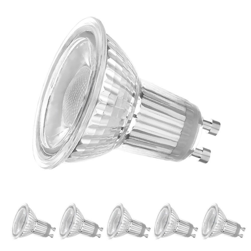 Ledera Gu10 Led Track Light Bulbs Dimmable Mr1650w 65w Equivalent 7w Picture 1 Of 7