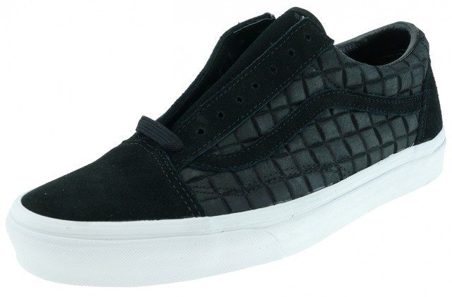 Vans Old Skool Classics Suede Checkers WHITE TG. 46 Vans Old Skool Classics Suede Checkers WHITE TG. 46