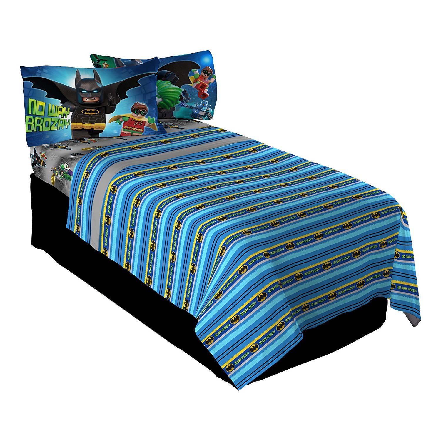 Lego Mb7668 Batman No Way Brozay Full Sheet Set
