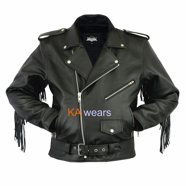 Mens Leather Brando Classic Biker Motorbike Motorcycle Jacket Mens Leather Brando Classic Biker Motorbike Motorcycle Jacket Perfecto Vintage 5xl