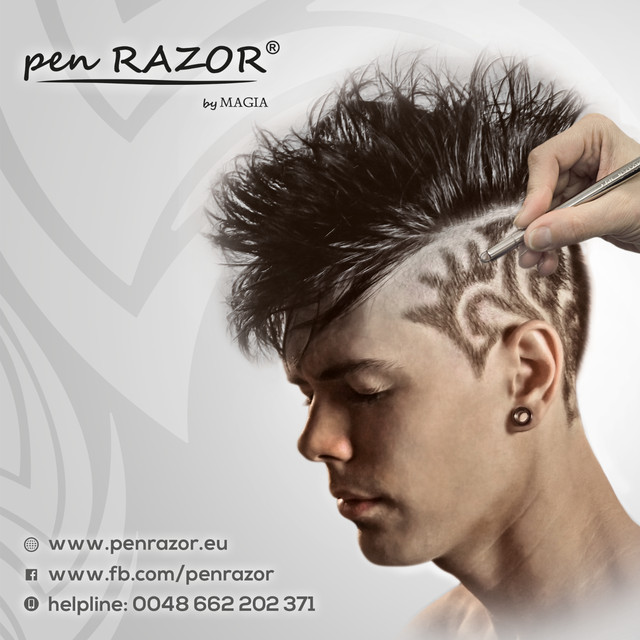 Hair Tattoo Equipment | official pen razor by magia imported from poland unique Hair Tattoo Equipment | official pen razor by magia imported from poland unique