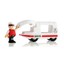 Brio 33508 Travel Train Ice + Driver for Wooden Railway NEW! #