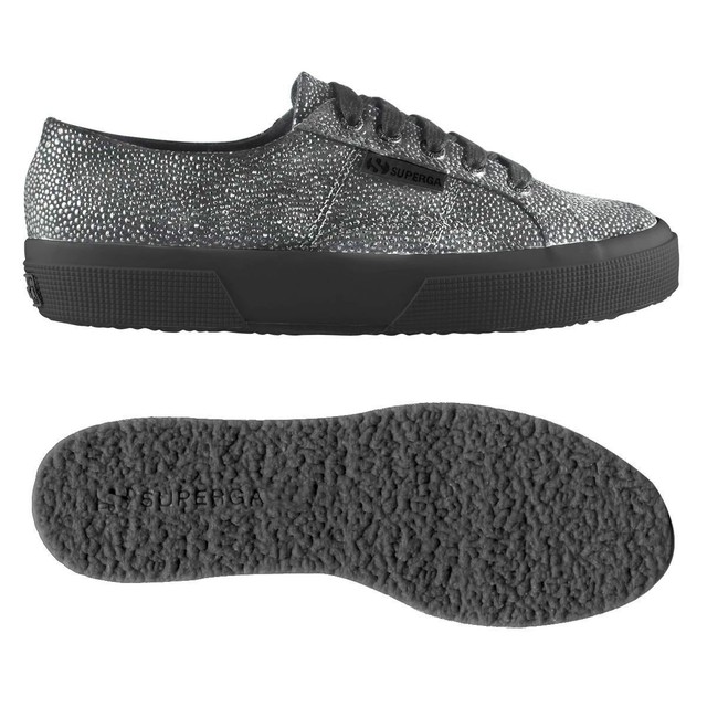 SUPERGA 2750 Sneaker DONNA SCARPE Aut/Inv Grigio Argento FASHION MODA chic 031aq SUPERGA 2750 Sneaker DONNA SCARPE Aut/Inv Grigio Argento FASHION MODA chic 031aq