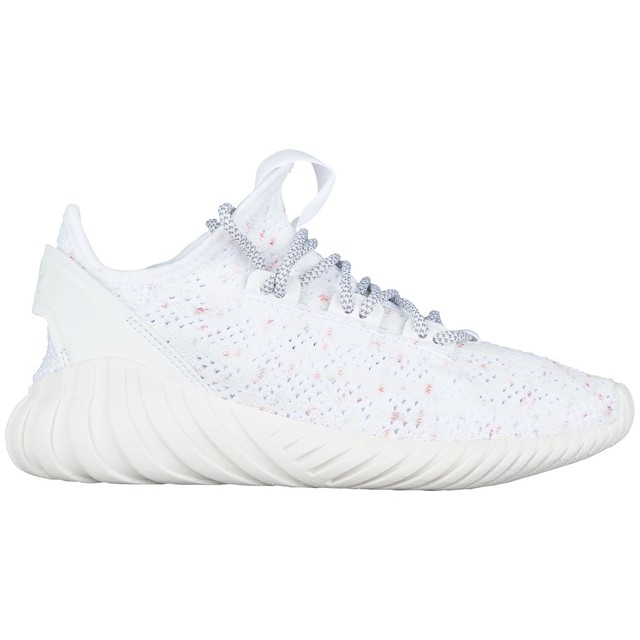 Adidas Originals tubular Doom Sock primeknit SG blanco / gris / hi - res Adidas Originals tubular Doom Sock primeknit SG blanco / gris / hi - res