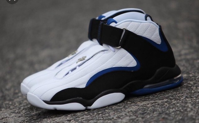 Nike Air Penny IV 4 864018-100 Orlando Magic Atlantic Blue White ... Air Penny IV 4 OG Orlando / Men's Nike White Atlantic blue / Brand New/