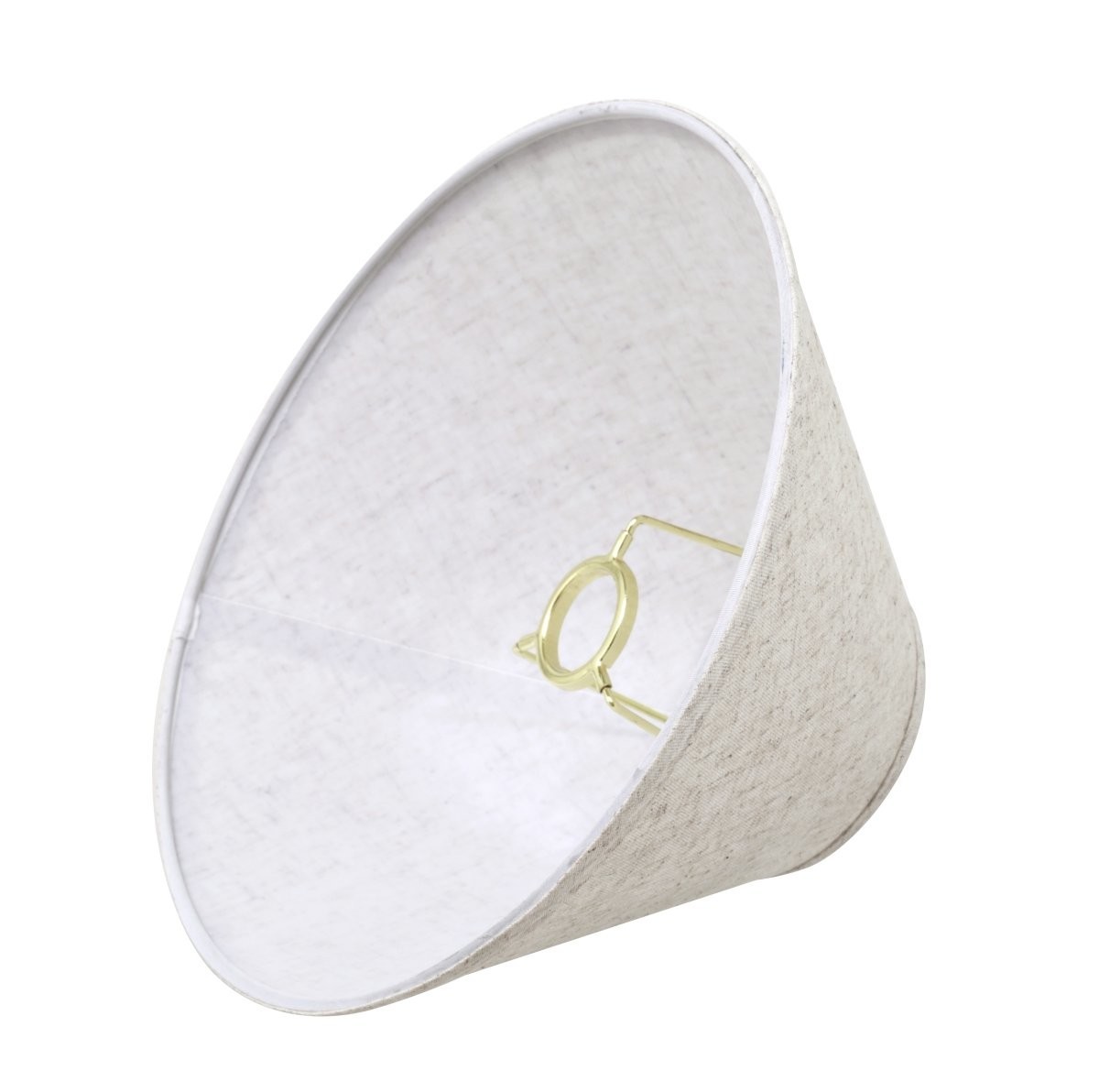 58703 Transitional Hardback Empire Shape Uno Construction Lamp Shade 2