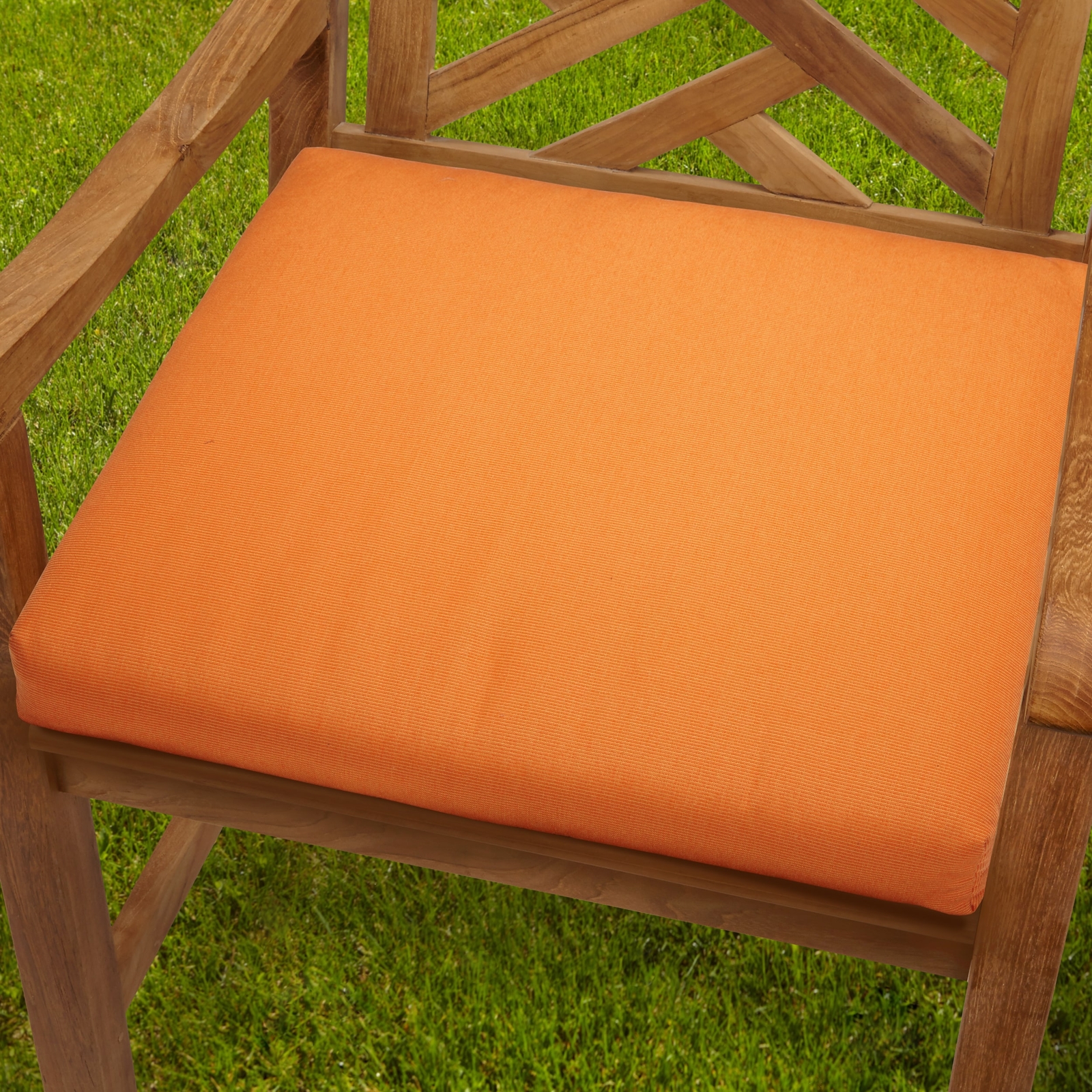 Tangerine Indoor Outdoor 19 In Chair Cushion W Sunbrella Fabric Tangerine Indoor Outdoor 19 In Chair Cushion W Sunbrella Fabric Patio Furniture Ebay