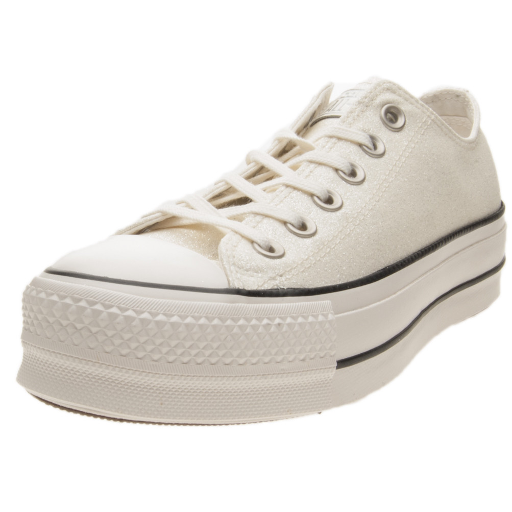 Scarpe Converse Chuck Taylor All Star Platform Ox Clean Lift Taglia 37 561042C B Scarpe Converse Chuck Taylor All Star Platform Ox Clean Lift Taglia 37 561042C B
