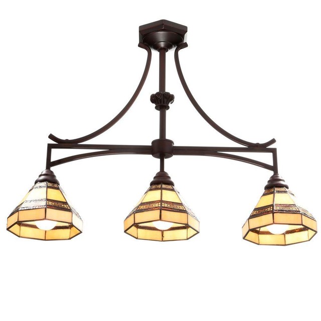 Hampton Bay 3 Light Oil Rubbed Bronze Kitchen Island Style