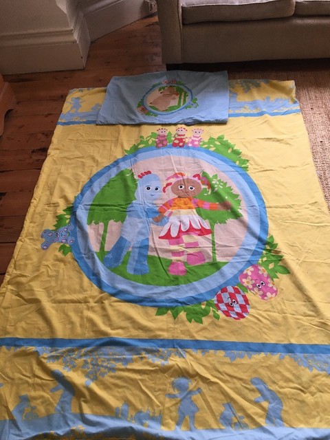 In The Night Garden Single Duvet Cover And Pillowcase In The Night Garden Reversible Single Duvet Cover And Pillowcase