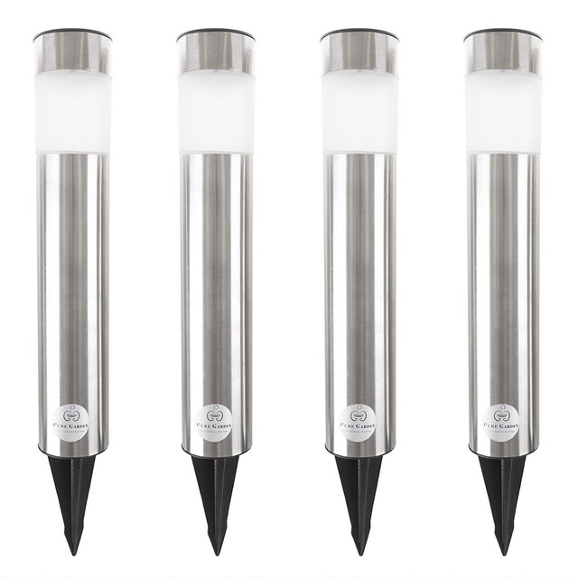Solar Outdoor Led Light Battery Operated Stainless Steel Path Solar Outdoor Led Light Battery Operated Stainless Steel Path Walkway Lights By