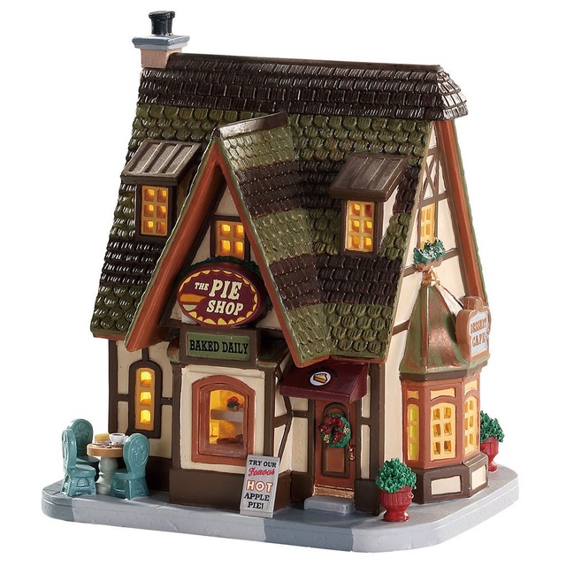 lemax christmas village houses christmas cards lemax christmas village pie village house signature collection nib