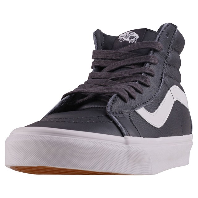 Vans Sk8hi Reissue Unisex Dark Grey Pelle Scarpe da Ginnastica 7.5 UK Vans Sk8hi Reissue Unisex Dark Grey Pelle Scarpe da Ginnastica 7.5 UK