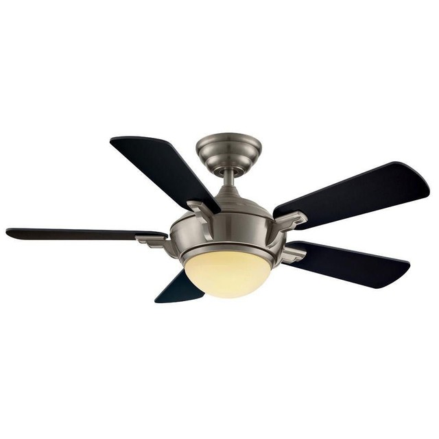 Hampton Bay Midili 44 In. Brushed Nickel Indoor Ceiling Fan 903913 ... Hampton Bay Midili 44 In. Brushed Nickel Indoor Ceiling Fan 903913 ...