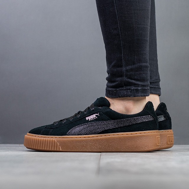 Alta qualit PUMA Platform Bubble Wn's Black Alta qualit PUMA Platform Bubble Wn's Black