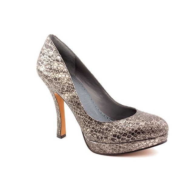 Rosegold Maggie Platform Pump Heels Armour Pewter Size 7.5 Rosegold Maggie Platform Pump Heels Armour Pewter Size 7.5