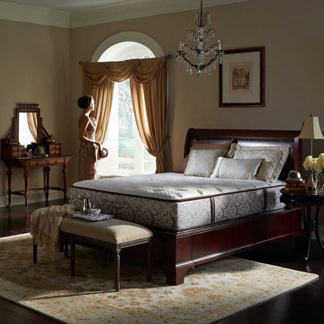 Downton Abbey Edwardian Lace Medium Firm Luxury King Size Mattress Downton Abbey Edwardian Lace 13 5 Inch Medium Firm Luxury King Size Mattress Set