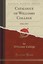 Catalogue of Williams College: 1916-1917 (Classic Reprint) by Williams College