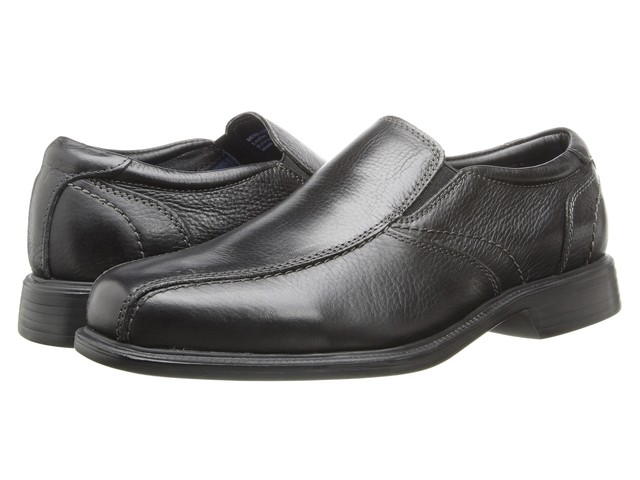 Florsheim Mens Freedom Bike Slip leather Black Tumbled Shoes 11716007 Florsheim Mens Freedom Bike Slip leather Black Tumbled Shoes 11716007
