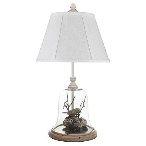 Ahs Lighting L1937a U1 Birds In Cloche Table Lamp