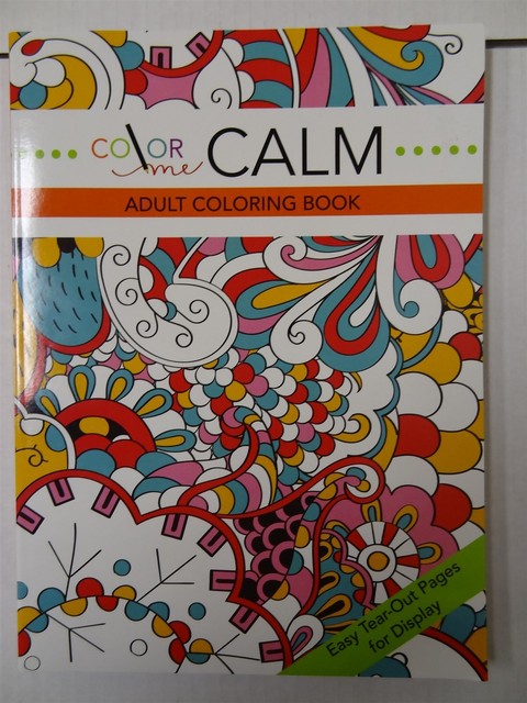 Color Me Calm Adult Coloring Book