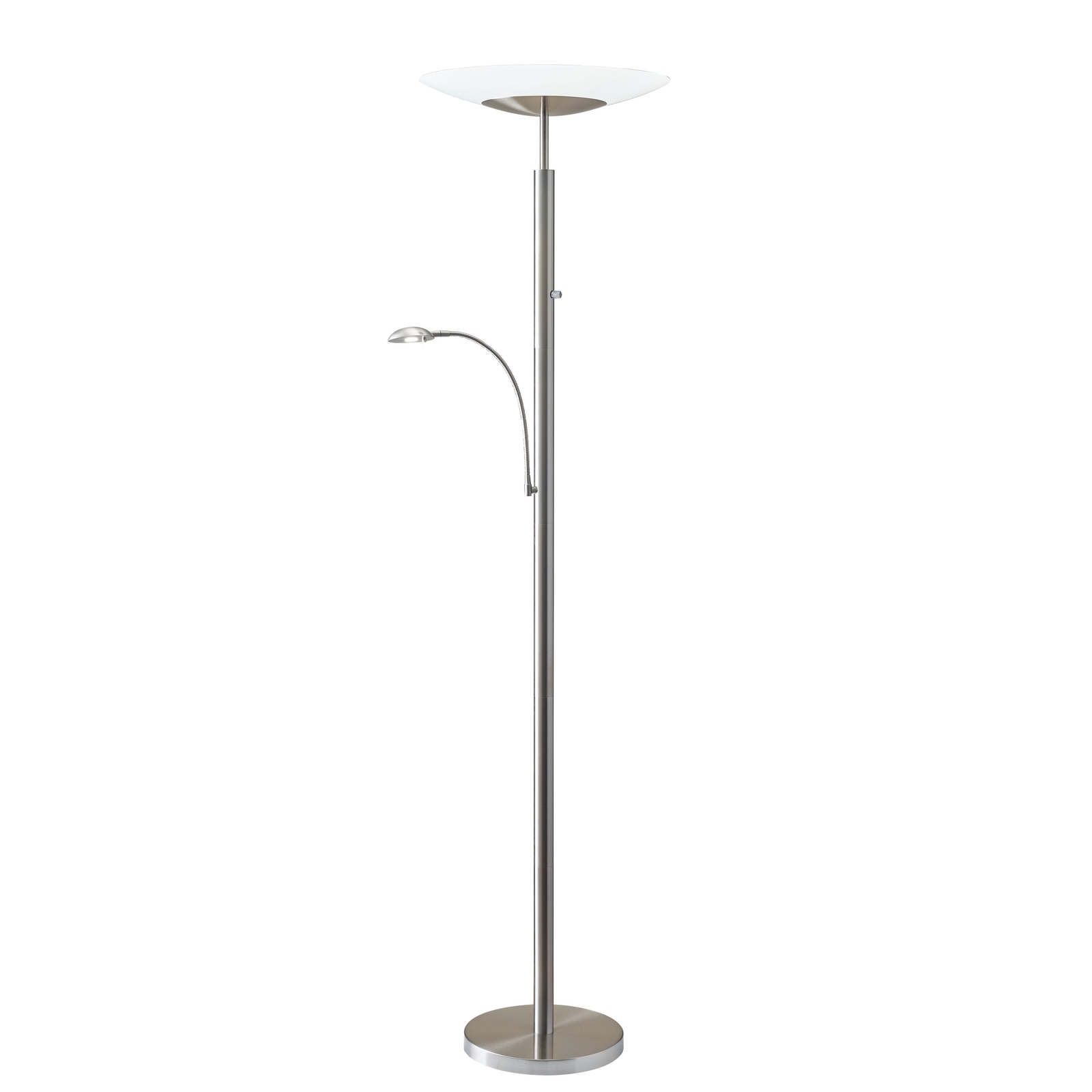 Adesso Stellar Combo Torchiere Floor Lamp Picture 1 Of 4