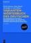 Variantenw?rterbuch Des Deutschen - Die Stand...-NEW-9783110245431 by Ammon, U