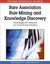 NEW Rare Association Rule Mining And Knowledge Discovery BOOK (Hardback)