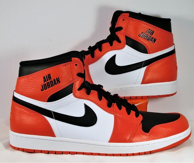 Nike Air Jordan 1 Rare Air orange black 332550-800 Sz 9.5 Nike Air Jordan 1 Rare Air orange black 332550-800 Sz 9.5
