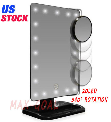 Best Lighted Makeup Mirror Magnifying With Light 10x Vanity Desktop Best Lighted Makeup Mirror Magnifying With Light 10x Vanity Desktop Standing Led