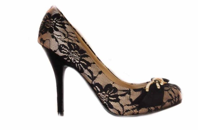 Guess FL4LY2LAC neroDecollet donna dorata con pizzo nero. Guess FL4LY2LAC neroDecollet donna dorata con pizzo nero.