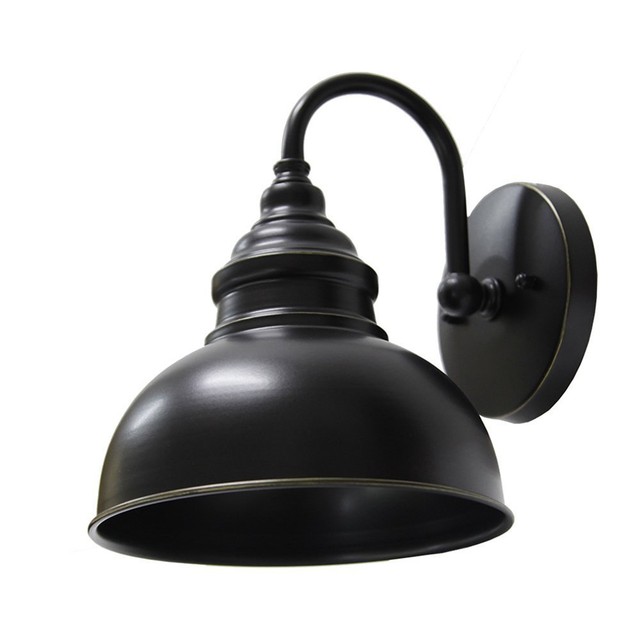 Y Decor El2935sib 1 Light Outdoor Wall Mounted Imperial Black Y Decor El2935sib 1 Light Outdoor Wall Mounted Imperial Black