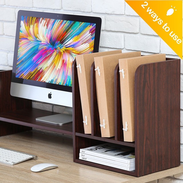 Homury Wood Desk Organizer Desktop File Mail Paper Letter Holder Homury Wood Desk Organizer Desktop File Mail Paper Letter Holder Sorter Tray For