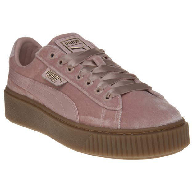 puma basket platform vs velvet rosa puma basket platform vs velvet rosa