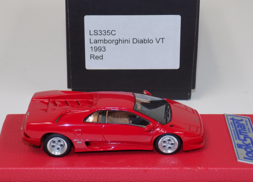 LOOKSMART 1/43 LS335C Lamborghini Diablo VT 1993 - Red | eBay LOOKSMART 1/43 LS335C Lamborghini Diablo VT 1993 - Red | eBay