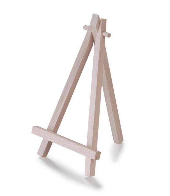 25cm Mini Wooden Artist Easel Stand Painting Canvas Craft Exhibit Display Sturdy eBay