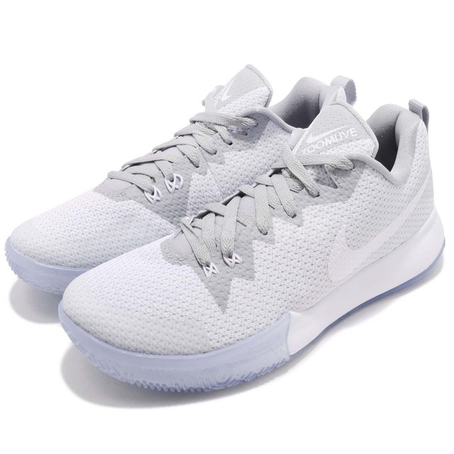 Nike Zoom Live II EP 2 White Wolf Grey Men Basketball Shoes Sneakers AH7567101 Nike Zoom Live II EP 2 White Wolf Grey Men Basketball Shoes Sneakers AH7567101