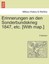 NEW Erinnerungen An Den Sonderbundskrieg 1847,... BOOK (Paperback / softback)