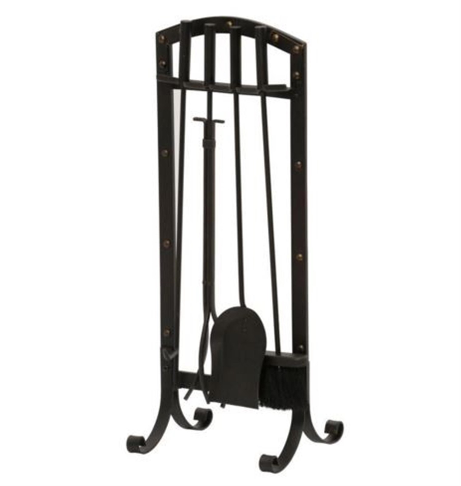 Home Decorators Collection Wazee Oil Rubbed Bronze 5 Piece Fireplace Picture 1 Of 2