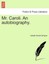NEW Mr. Caroli. An Autobiography. by Lisbeth... BOOK (Paperback / softback)