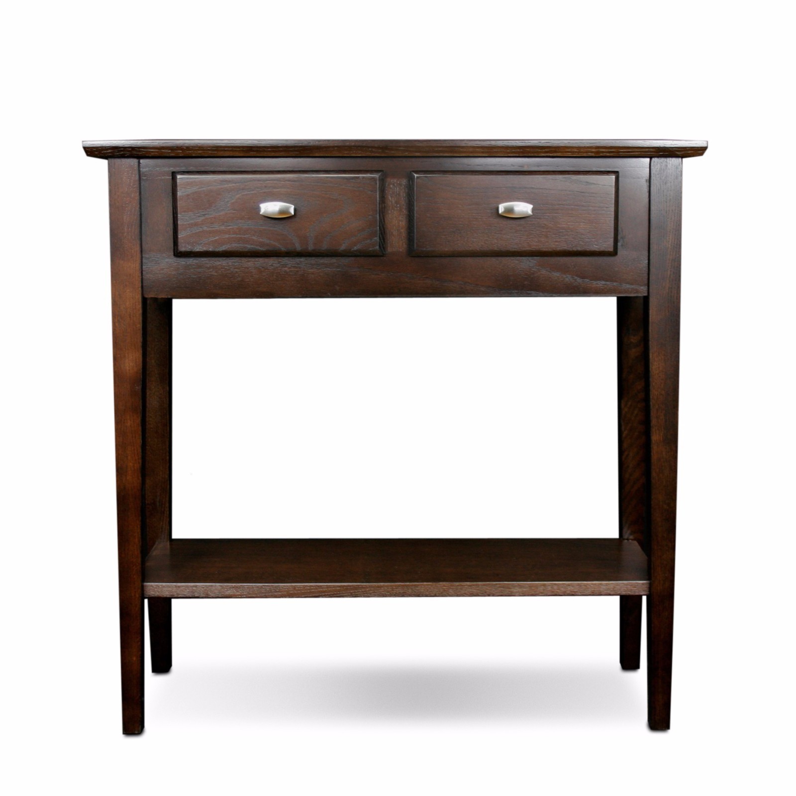 Solid Wood Table Slender Hall Console Sofa Entryway Room Drawers Brand New T