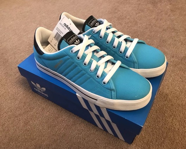 Adidas Adicourt AS Sneaker 134059 in Blu Uomo Nuovi Adidas Adicourt AS Sneaker 134059 in Blu Uomo Nuovi