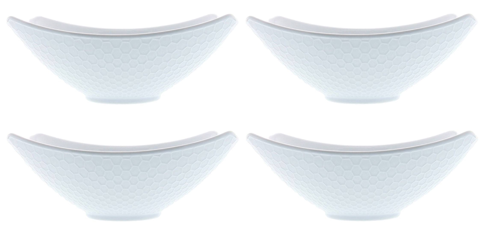 Over and Back Honeycomb Porcelain Serving Bowls - Set of 4 | eBay Over and Back Honeycomb Porcelain Serving Bowls - Set of 4 | eBay
