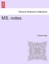 NEW Ms. Notes. by Richard Dally BOOK (Paperback / softback) Free P&H