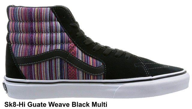 Vans Off The Wall SK8 Alte con lacci SPAGNOLO Weave Unisex Scarpa da ginnastica Vans Off The Wall SK8 Alte con lacci SPAGNOLO Weave Unisex Scarpa da ginnastica