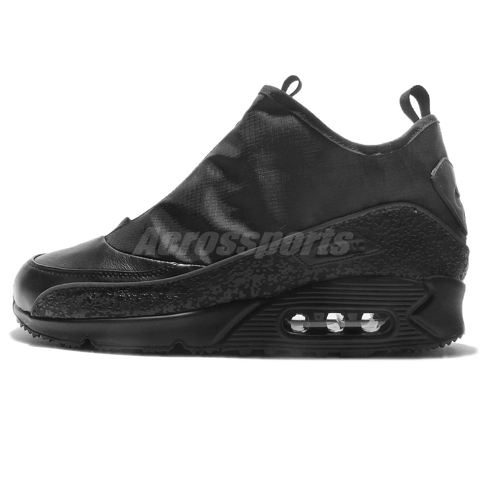 Nike Air Max 90 Utility Black Grey Mens Outdoors SneakerBoots Shoes 858956001 Nike Air Max 90 Utility Black Grey Mens Outdoors SneakerBoots Shoes 858956001