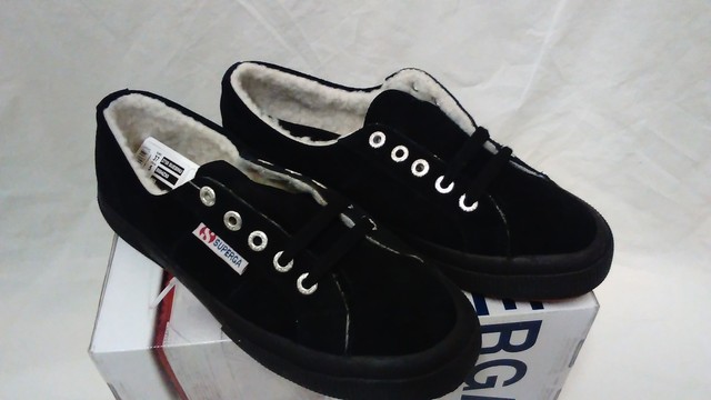 SUPERGA Scarpe Invernali Donna Num. 36 NERO Pelo Interno Mod. 2750 SUEBINU 291 SUPERGA Scarpe Invernali Donna Num. 36 NERO Pelo Interno Mod. 2750 SUEBINU 291