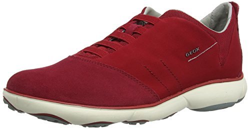 Geox U Nebula B Sneaker Uomo Rosso Dk Red 42 EU Q4S Geox U Nebula B Sneaker Uomo Rosso Dk Red 42 EU Q4S